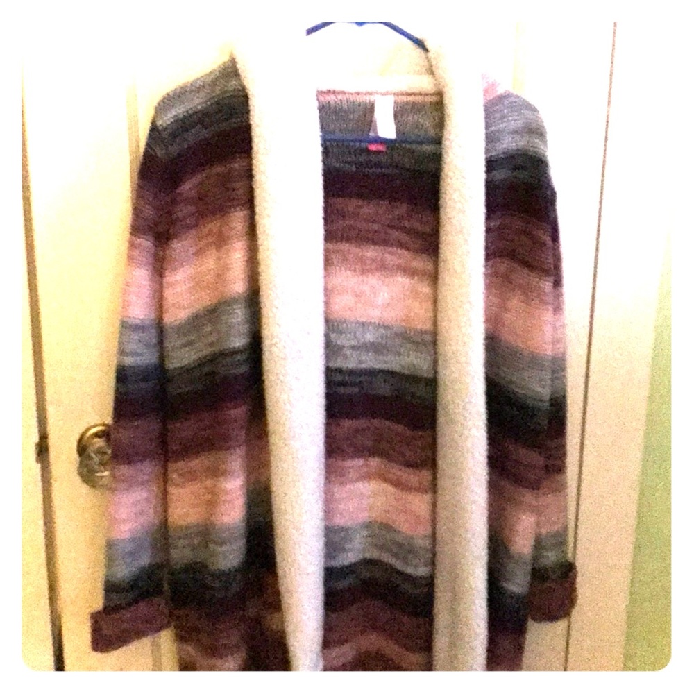 Long comfortable sweater